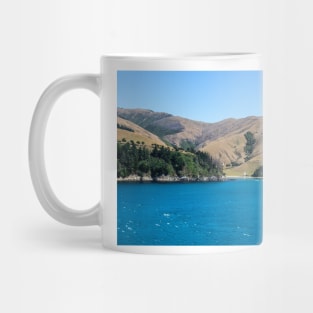 The Coastline of South Island, New Zealand Mug